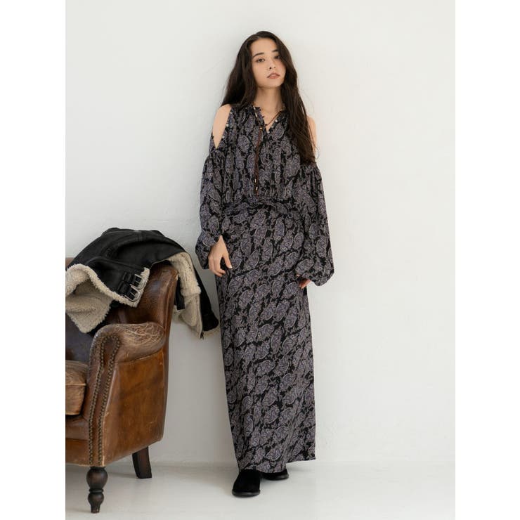 フラワープリントショートブラウス | Ungrid | 詳細画像5 