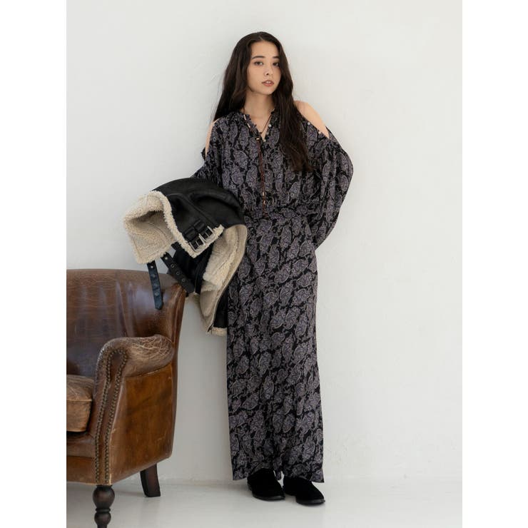 フラワープリントショートブラウス | Ungrid | 詳細画像8 