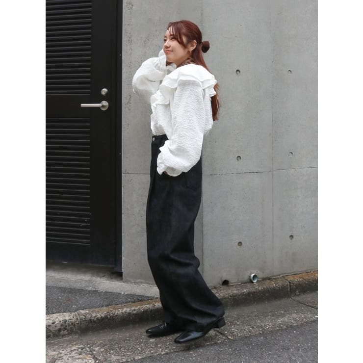 フリルデザインブラウス | Ungrid | 詳細画像16 