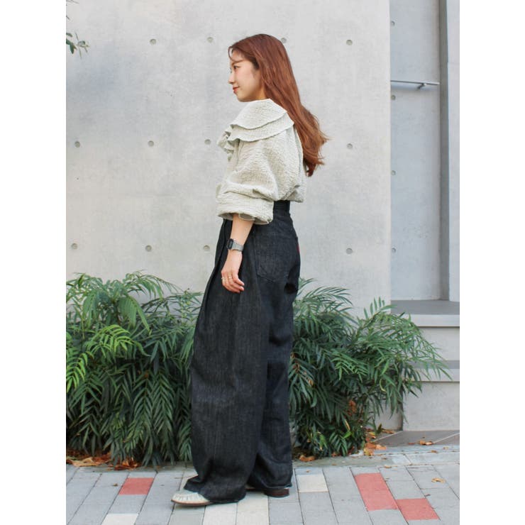 フリルデザインブラウス | Ungrid | 詳細画像35 