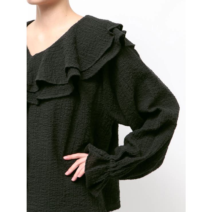 フリルデザインブラウス | Ungrid | 詳細画像41 