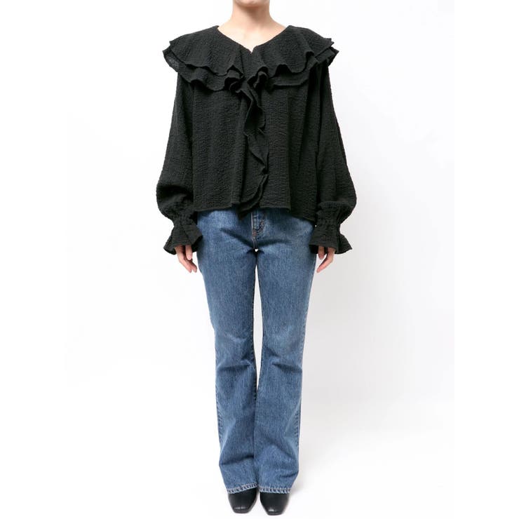 フリルデザインブラウス | Ungrid | 詳細画像44 