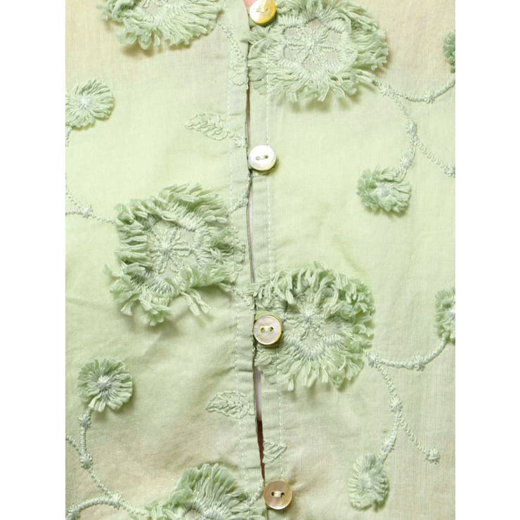 スリーブボリュームジャカードブラウス | Ungrid | 詳細画像41 