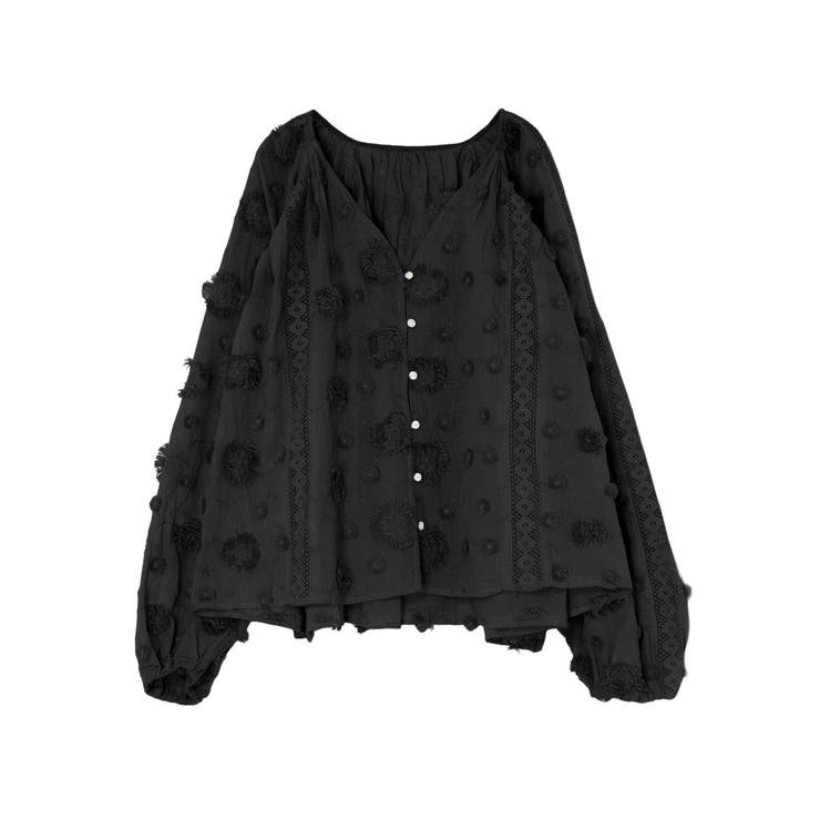 スリーブボリュームジャカードブラウス | Ungrid | 詳細画像43 