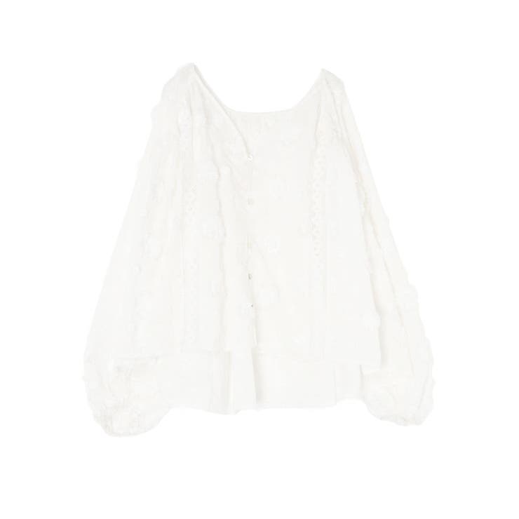 スリーブボリュームジャカードブラウス | Ungrid | 詳細画像45 