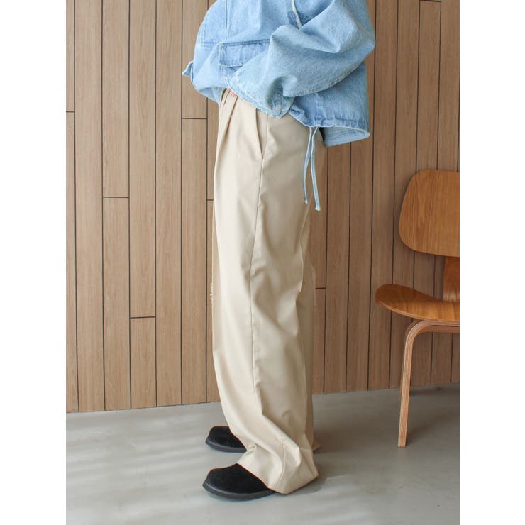 ウエストリメイクタックカーブパンツ | Ungrid | 詳細画像11 