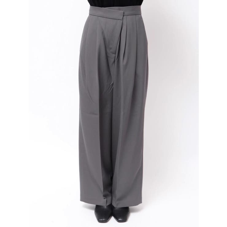 ウエストリメイクタックカーブパンツ | Ungrid | 詳細画像34 