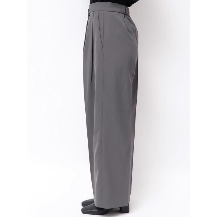 ウエストリメイクタックカーブパンツ | Ungrid | 詳細画像35 