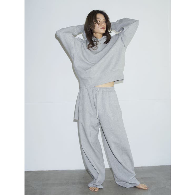 【Htage】サイドカットスウェットパンツ | Ungrid | 詳細画像4 