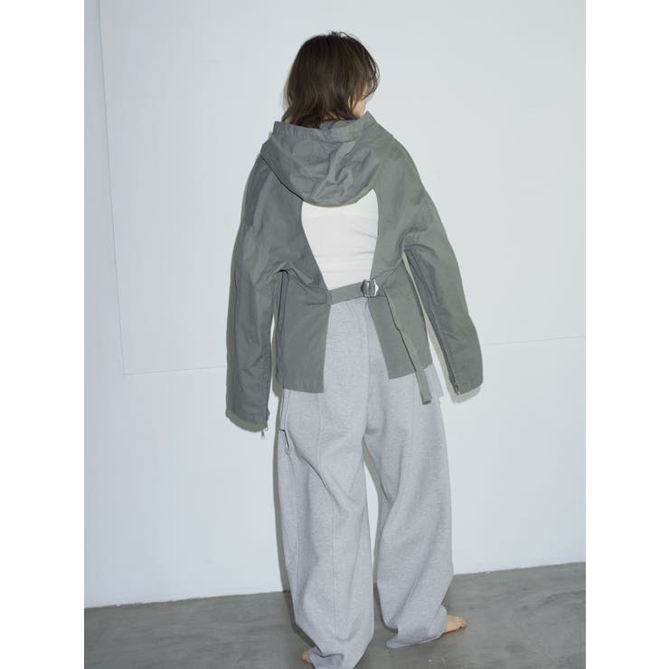 【Htage】サイドカットスウェットパンツ | Ungrid | 詳細画像8 