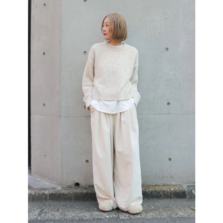 ピーチ起毛ラフパンツ | Ungrid | 詳細画像22 