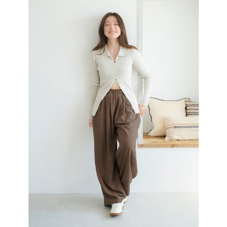 ピーチ起毛ラフパンツ | Ungrid | 詳細画像32 