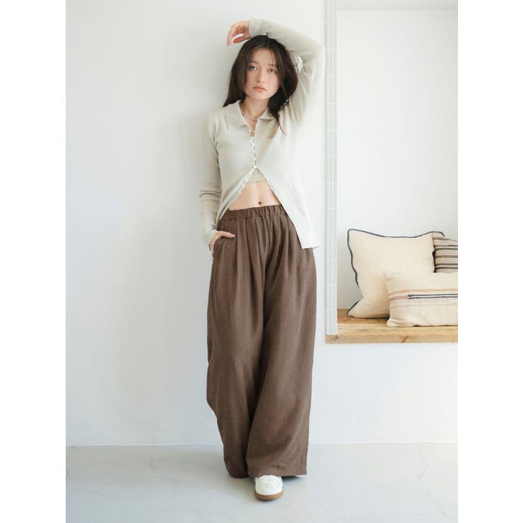 ピーチ起毛ラフパンツ | Ungrid | 詳細画像33 