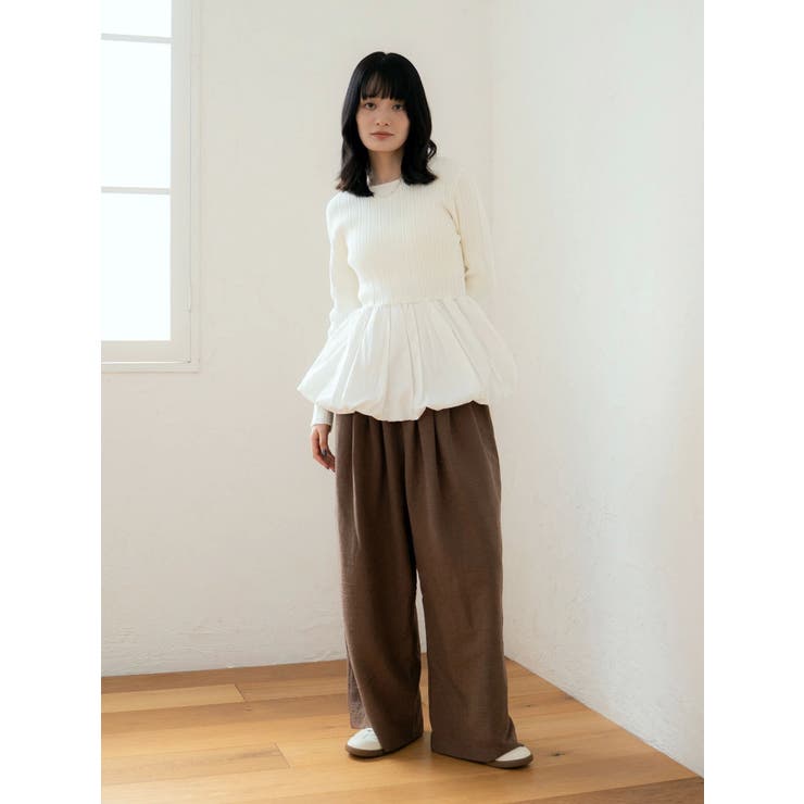 ピーチ起毛ラフパンツ | Ungrid | 詳細画像36 