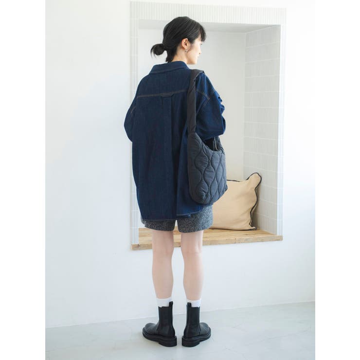 カラーネップニットハーフパンツ | Ungrid | 詳細画像10 