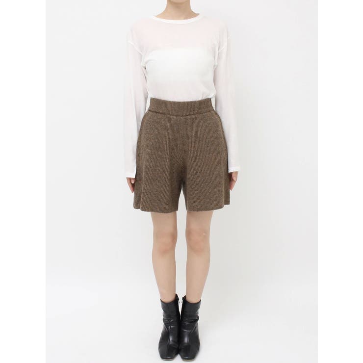 カラーネップニットハーフパンツ | Ungrid | 詳細画像37 