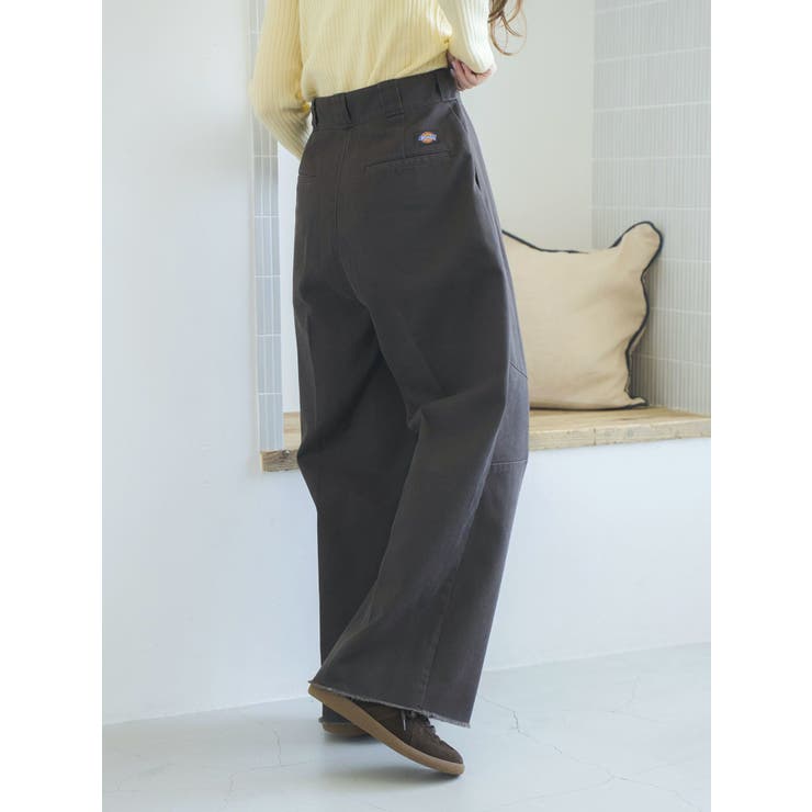 ブラウン | Dickies別注 タックカーブパンツ | Ungrid