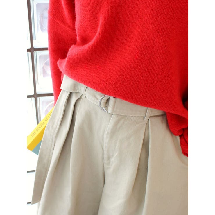 ワイドシルエットチノハーフパンツ | Ungrid | 詳細画像16 