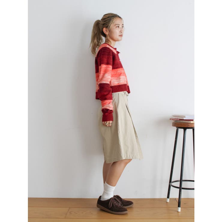 ワイドシルエットチノハーフパンツ | Ungrid | 詳細画像26 