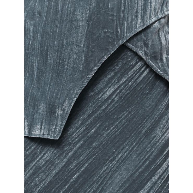 【Htage】ラップデザインベロアスカート | Ungrid | 詳細画像25 