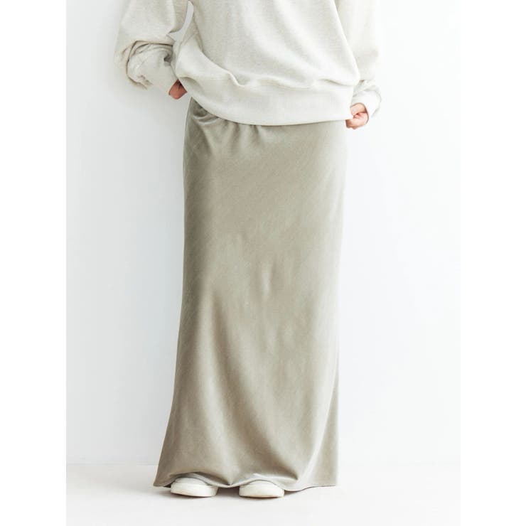 フィットベロアスカート | Ungrid | 詳細画像2 