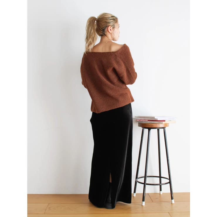 フィットベロアスカート | Ungrid | 詳細画像23 