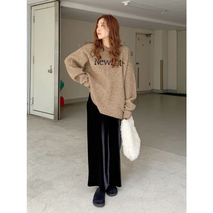 フィットベロアスカート | Ungrid | 詳細画像31 