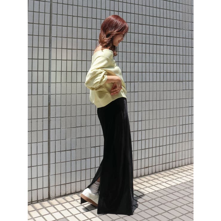 フィットベロアスカート | Ungrid | 詳細画像40 