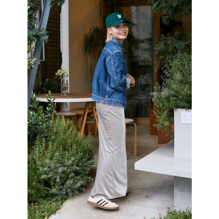 フィットベロアスカート | Ungrid | 詳細画像5 