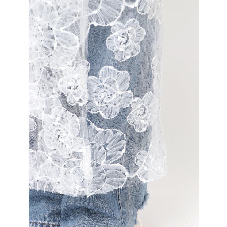 レースデザインスリットスカート | Ungrid | 詳細画像26 