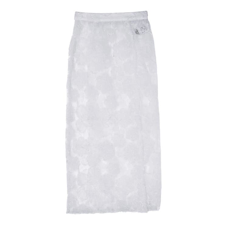 レースデザインスリットスカート | Ungrid | 詳細画像32 