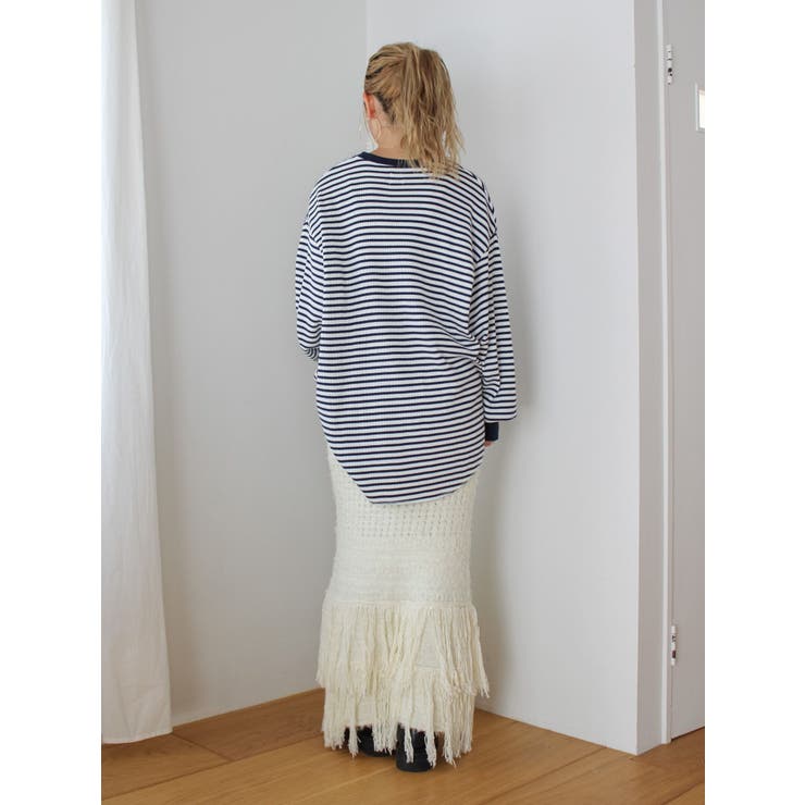 フリンジニットスカート | Ungrid | 詳細画像15 