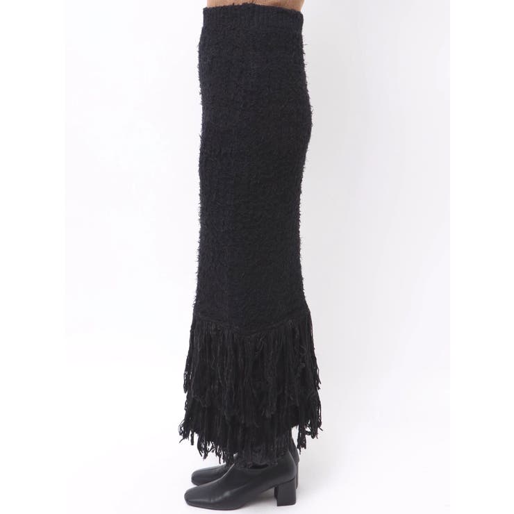 フリンジニットスカート | Ungrid | 詳細画像19 