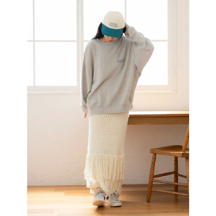 フリンジニットスカート | Ungrid | 詳細画像3 