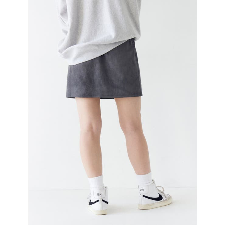 フェイクスウェードミニスカート | Ungrid | 詳細画像14 