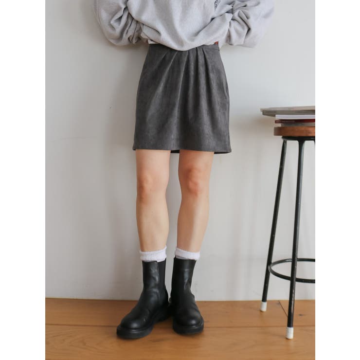 フェイクスウェードミニスカート | Ungrid | 詳細画像19 