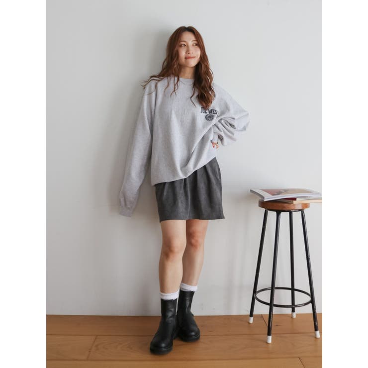 フェイクスウェードミニスカート | Ungrid | 詳細画像22 