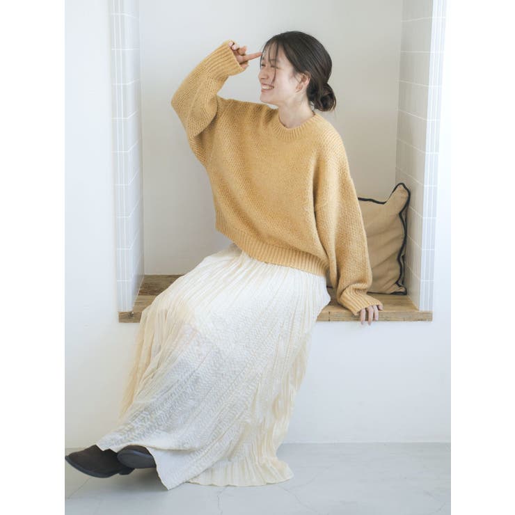 クリンクルボリュームスカート | Ungrid | 詳細画像11 