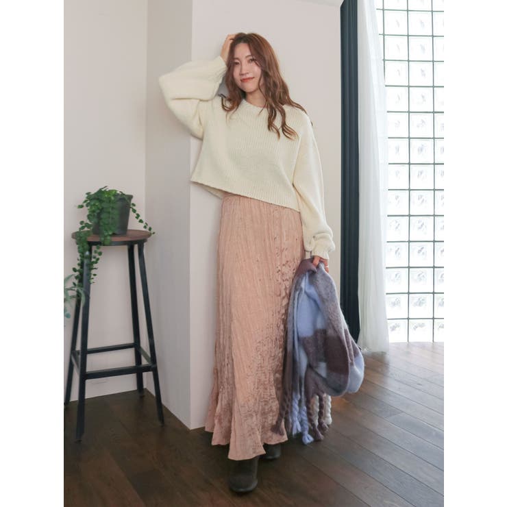 クリンクルボリュームスカート | Ungrid | 詳細画像19 