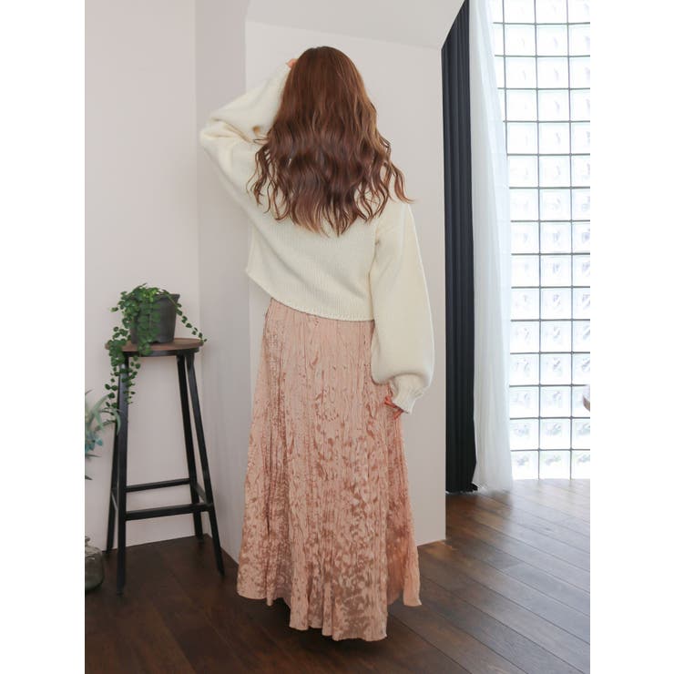 クリンクルボリュームスカート | Ungrid | 詳細画像21 