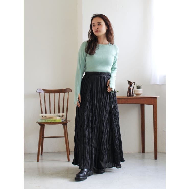 クリンクルボリュームスカート | Ungrid | 詳細画像25 