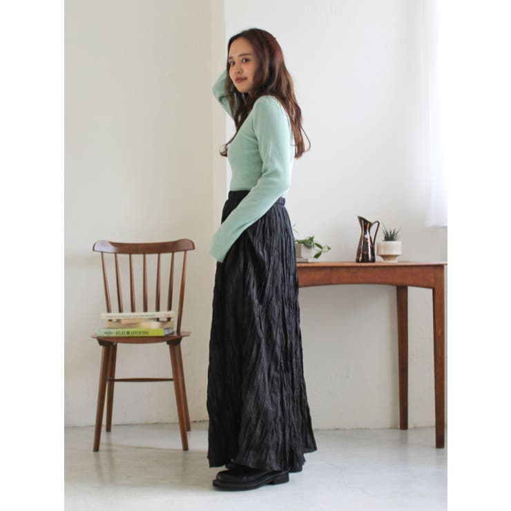 クリンクルボリュームスカート | Ungrid | 詳細画像26 