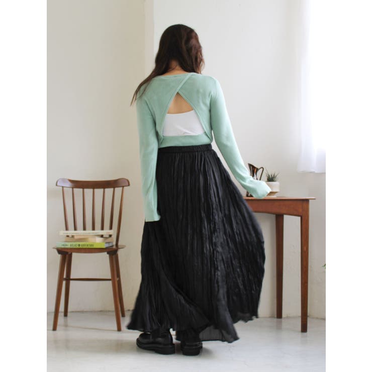 クリンクルボリュームスカート | Ungrid | 詳細画像27 