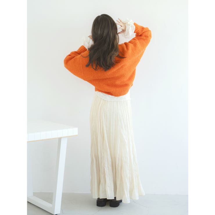 クリンクルボリュームスカート | Ungrid | 詳細画像5 