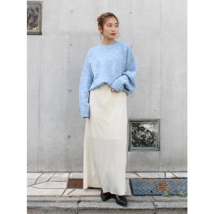 サテンフレアスカート | Ungrid | 詳細画像27 