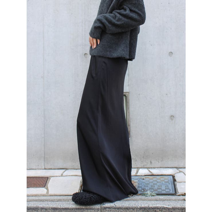 サテンフレアスカート | Ungrid | 詳細画像29 