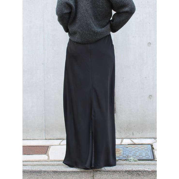 サテンフレアスカート | Ungrid | 詳細画像30 