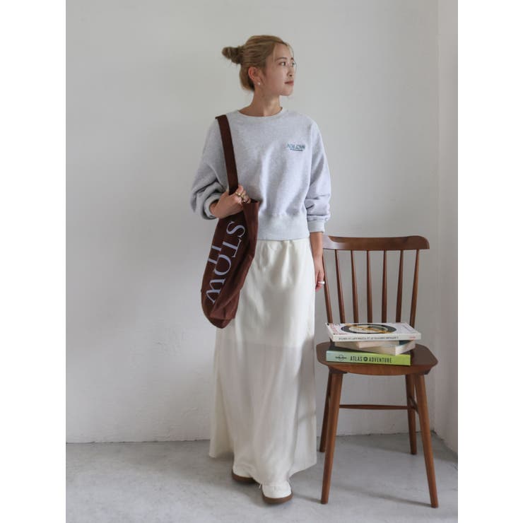 サテンフレアスカート | Ungrid | 詳細画像35 