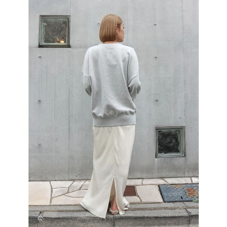 サテンフレアスカート | Ungrid | 詳細画像41 