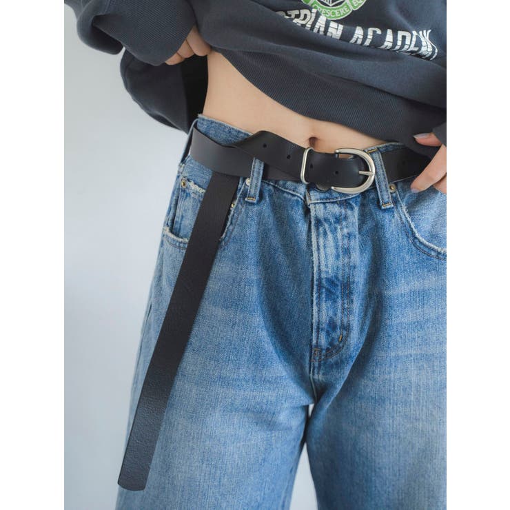 レザーロングベルト | Ungrid | 詳細画像4 